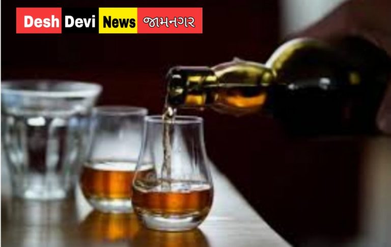 જામજોધપુરમાં શરાબની મહેફીલના રંગમાં પોલીસનો ભંગ : 3 ઝડપાયા.