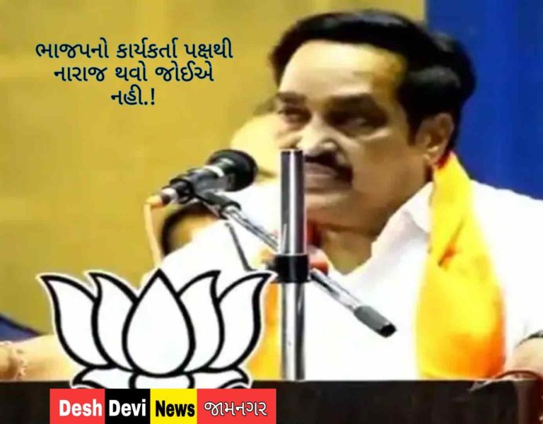 ભાજપ કાર્યકર્તાઓને ટકોરતા ભાઉ….ફક્ત કાર્યક્રમોમાં હાજરી આપવાથી કઈં નહિ થાય: પાટીલ