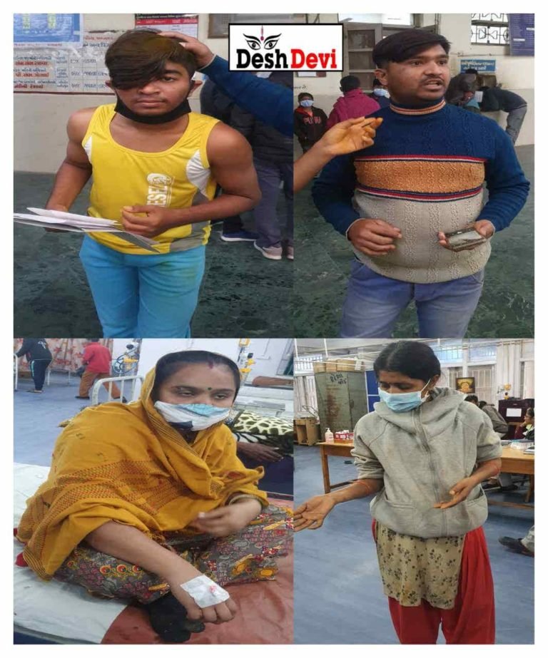 શંકર ટેકરી વિસ્તારમાં ગાડી ધીમે ચલાવવાનું કહેતા વજીર અને ભાનુશાળી પરીવાર પર 8 શખસોનો હુમલો..