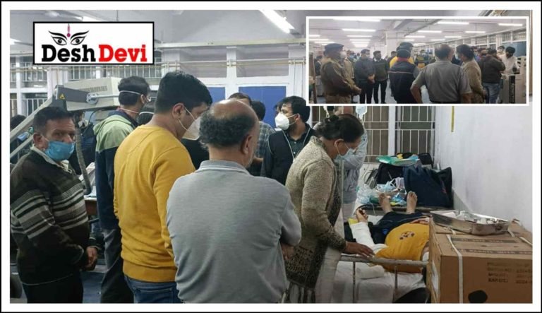 જામનગર ગ્રામ્ય વિભાગના સબ ડિવિઝનલ મેજિસ્ટ્રેટને નડ્યો અકસ્માત