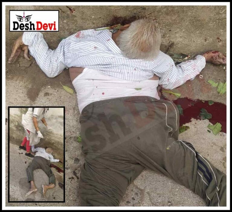 જામનગર અગાસી પરથી વૃદ્ધે મારી મોતની છલાંગ : કમકમાટી ભર્યું મોત