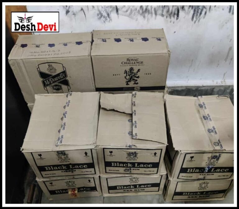 દિગ્વીજય પ્લોટ વિસ્તારના રહેણાંક મકાનમાંથી અંગ્રેજી શરાબનો જથ્થો ઝડપી પાડતી LCB