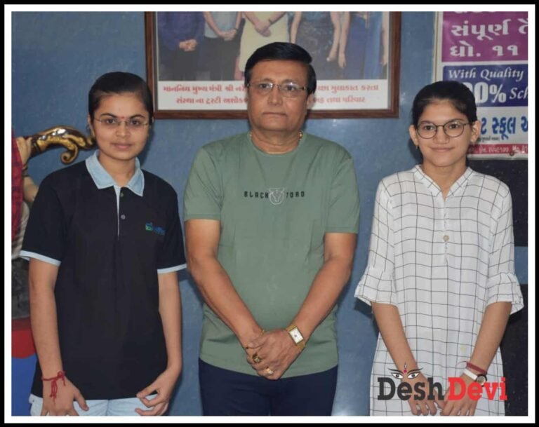 જામનગરના શ્રમિક પિતાની પુત્રીએ ધોરણ ૧૨ સાયન્સમાં જામનગરમાં પ્રથમ અને રાજ્યમાં ચોથા ક્રમે એ-૧ ગ્રેડ મેળવ્યો
