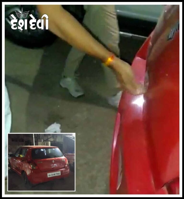 મંગલબાગમાં અડધી રાત્રે કારમાં દારૂની મહેફિલમાં પોલીસ ત્રાટકી: આરોપી ગાડી મૂકી ફરાર જુવો LIVE VIDEO