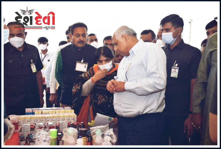 મુખ્યમંત્રીએ જામનગરમાં ઉભા કરેલા લમ્પી વાયરસ સેન્ટરની મુલાકાત લીધી