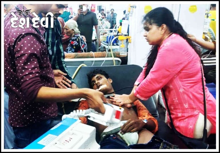 જામનગર ધરાનગરમાં તાજીયામાં ”વીજ શોક” લાગતા :15 લોકો દાઝયા 2 ના મોત જુવો Video