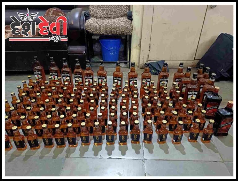 રીક્ષા ડ્રાઇવર 120 ઇગ્લીશ ચપલા સાથે સીટી-A ના હાથે ઝડપાયો