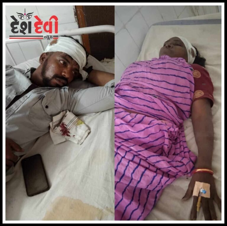 મહિલાની દસ વિધા જમીન પચાવા ચાર શખ્સોએ માથામાં ધોકા ફટકાર્યાં