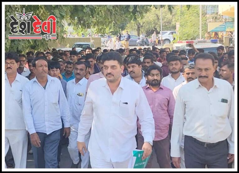 ગોરધનપર પાસે ગઢવી યુવાનની હત્યાને લઈ ધેરા પ્રત્યાઘાત: SPને આવેદન પાઠવ્યું: જુવો VIDEO