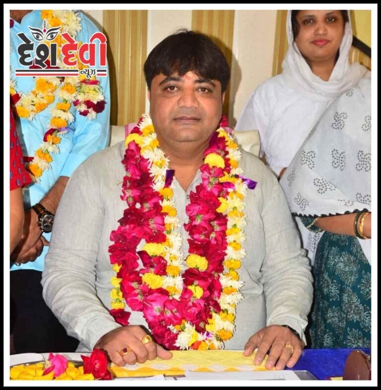 જામનગર મનપાના વિરોધપક્ષના નેતા તરીકે ઘવલ નંદાની વરણી