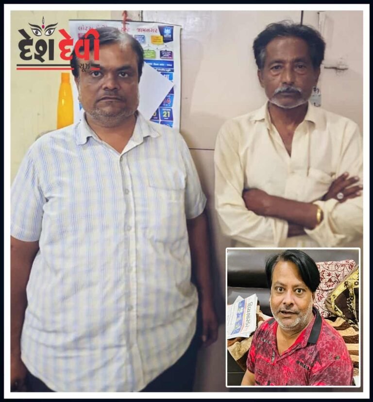 જામનગર નદીપામાં ક્રિકેટનો સટ્ટો રમતા બે ઝડપાયા: ચાંદી બજારના કુખ્યાત તુષાર ઉર્ફે રૂપેશ વાણીયાનું નામ ખૂલ્યું