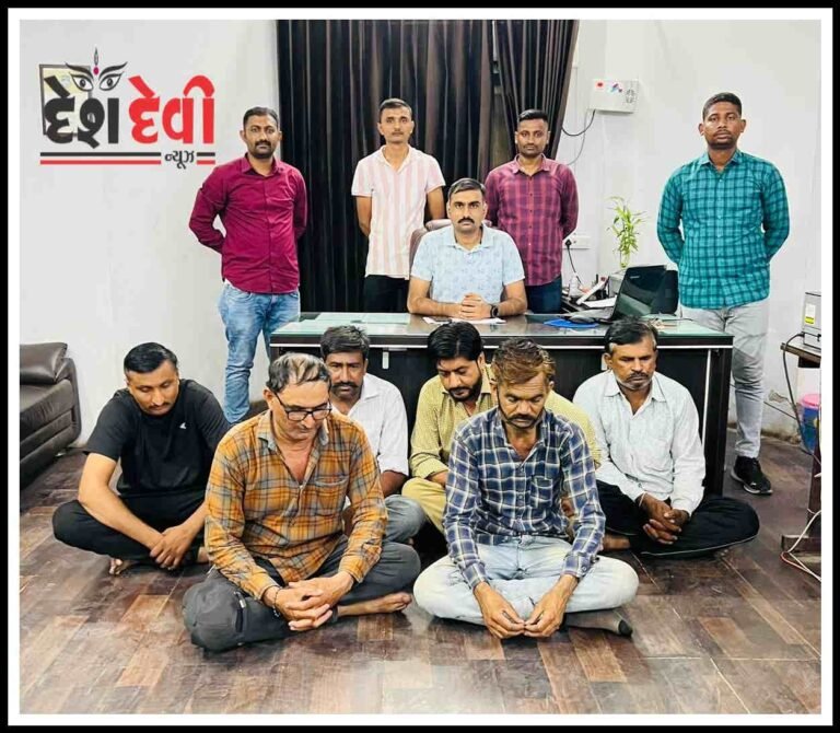 જામનગરમાં ગોડાઉનમાં ચાલતા જુગારના અખાડા પર પોલીસની તવાઇ : ૬ ઝડપાયા