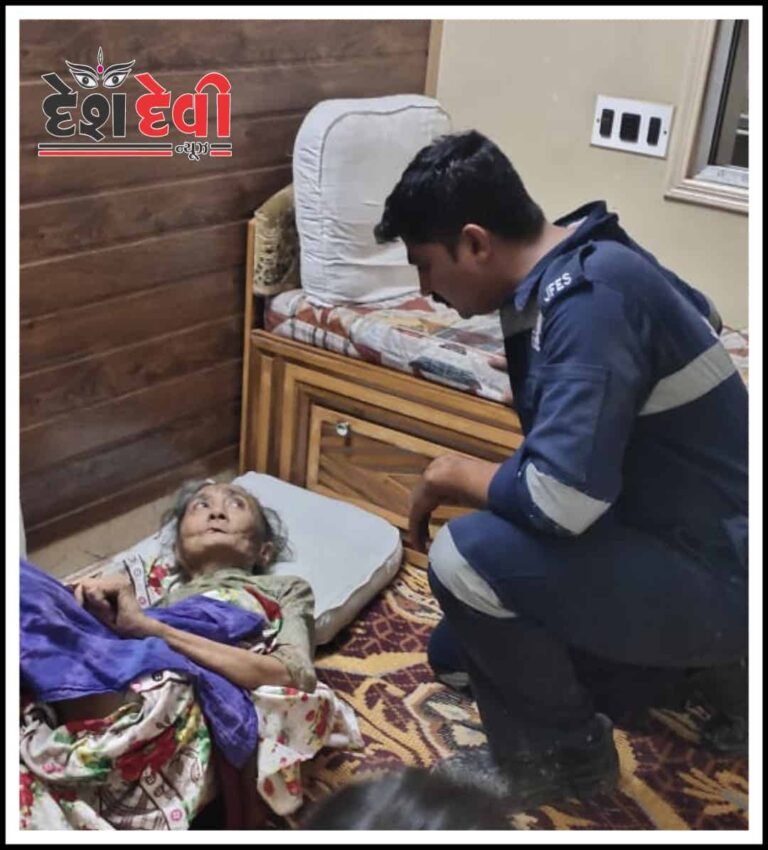 જામનગર ખોજાનાકા પાસે જર્જરીત મકાન ધરાશાયી થતાં ભાઇ-બહેન દબાણા: બંને સલામત