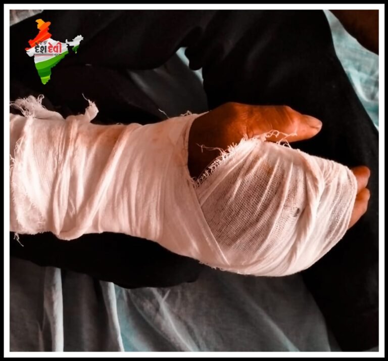 જામનગરમાં નાસ્તો કરવાની બાબતે રેંકડી ચાલકના હાથ-પગ ભાંગી નાખ્યા