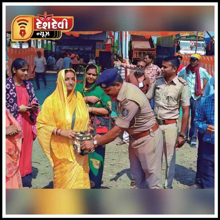 જામનગર પોલીસ અને RT0 દ્વારા શ્રદ્ધાળુઓ માટે સેવા-સલામની કેમ્પ