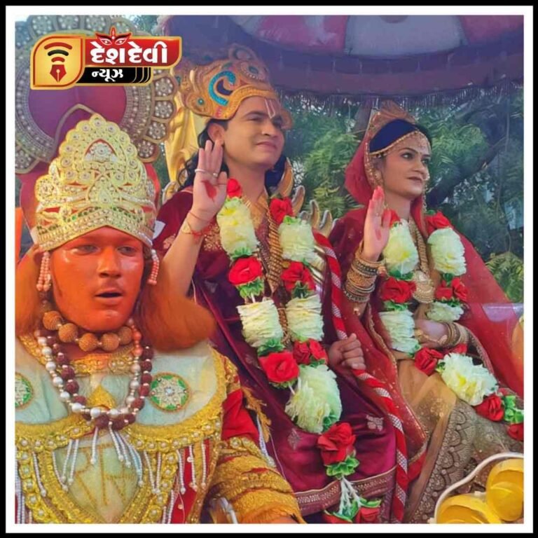 જામનગર રીવાબા જાડેજાને શ્રી રામ મંદિર પ્રાણ પ્રતિષ્ઠાને લઇ અયોધ્યા યાત્રા માટે ભવ્ય રેલી સાથે અપાઇ વિદાય