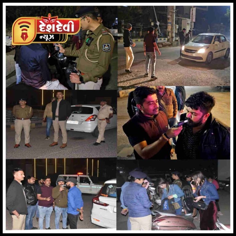 જામનગર જિલ્લામાં ૩૧ ડિસેમ્બરની ઉજવણીમાં દારૂનો નશો કરીને છાકટા વેડા કરનારા ૩૭ સામે કાર્યવાહી