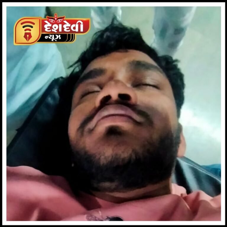 જામનગર લાલપુર માં જૂની અદાવતમાં યુવાન પર છરી વડે જીવલેણ હુમલો