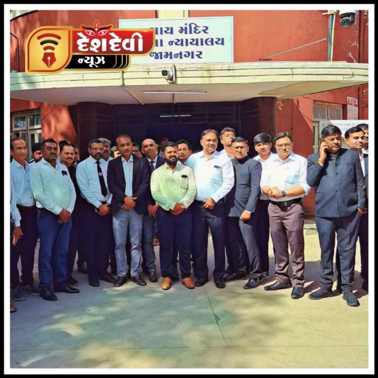 જામનગરના એડવોકેટની હત્યા પ્રકરણ ને લઈને વકીલો માં ભારે આક્રોશ