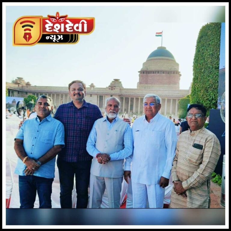 જામનગર ભાજપ અગ્રણીઓ શપથ ગ્રહણ કાર્યક્રમમાં જોડાયા
