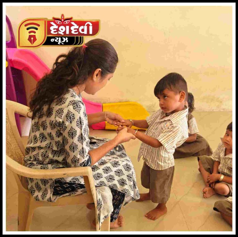 કાલાવડના મકરાણી સણોસરા ગામે આંગણવાડીના બાળકોની આરોગ્ય તપાસણી કરાઈ