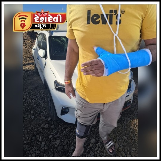 જામનગર નજીક ના વિજરખી પાસે કાર ને ઓવરટેક કરવાના પ્રશ્ને કોન્ટ્રાક્ટર યુવાનને માર પડ્યો