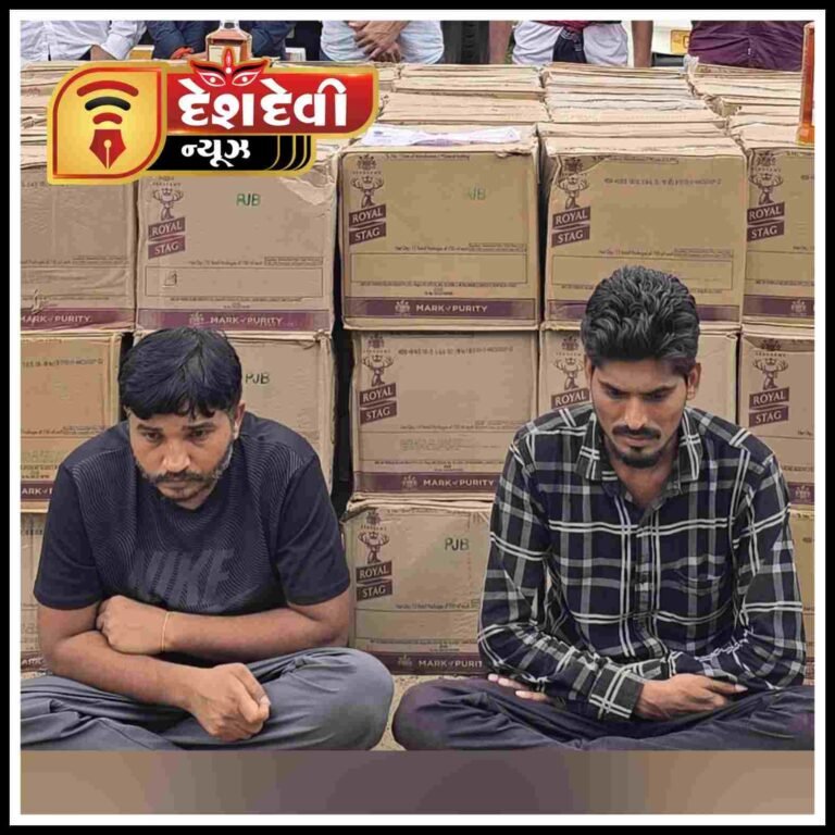 ધ્રોલના ધરમપુર ગામની સીમમાં દારૂનું કટિંગ થાય તે પહેલા LCB ત્રાટકી : ૬૮.૭૬ લાખનો માતબર ઈંગ્લીશ દારૂ પકડાયો
