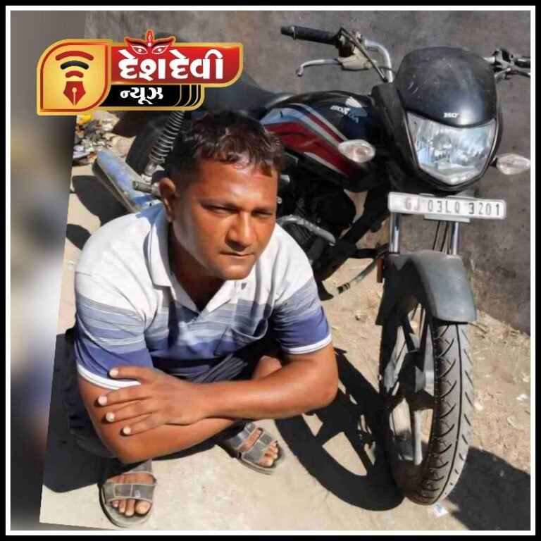 જામનગર : માર્કેટિંગ યાર્ડના વેપારીનું બાઈક ચોરી જનાર તસ્કર LCB ના હાથે ઝડપાયો